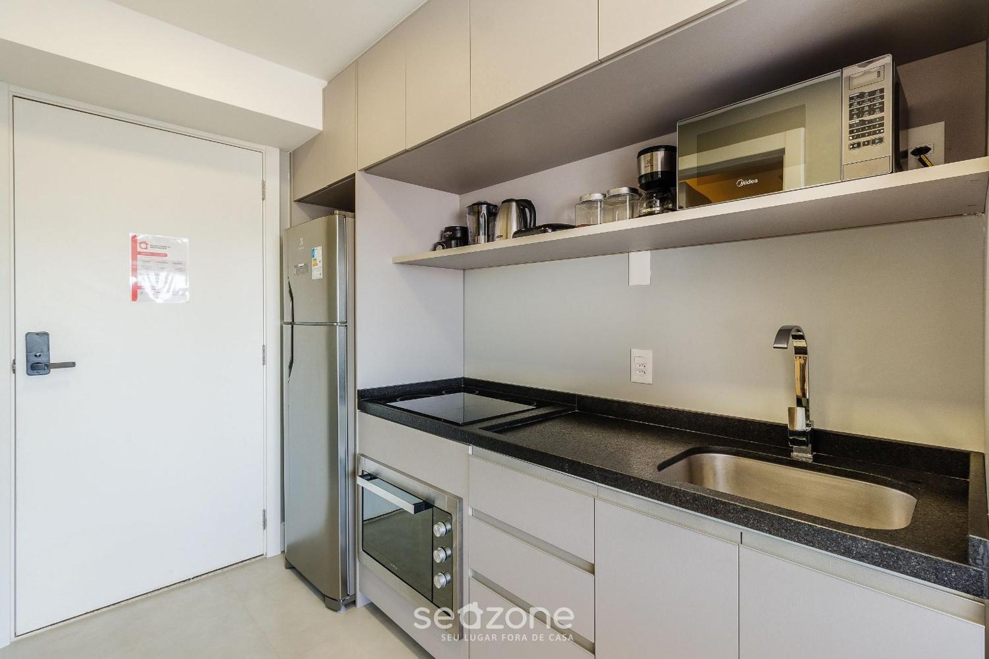 Studio Completo Ao Lado Da Pucrs Con1506 Porto Alegre Luaran gambar